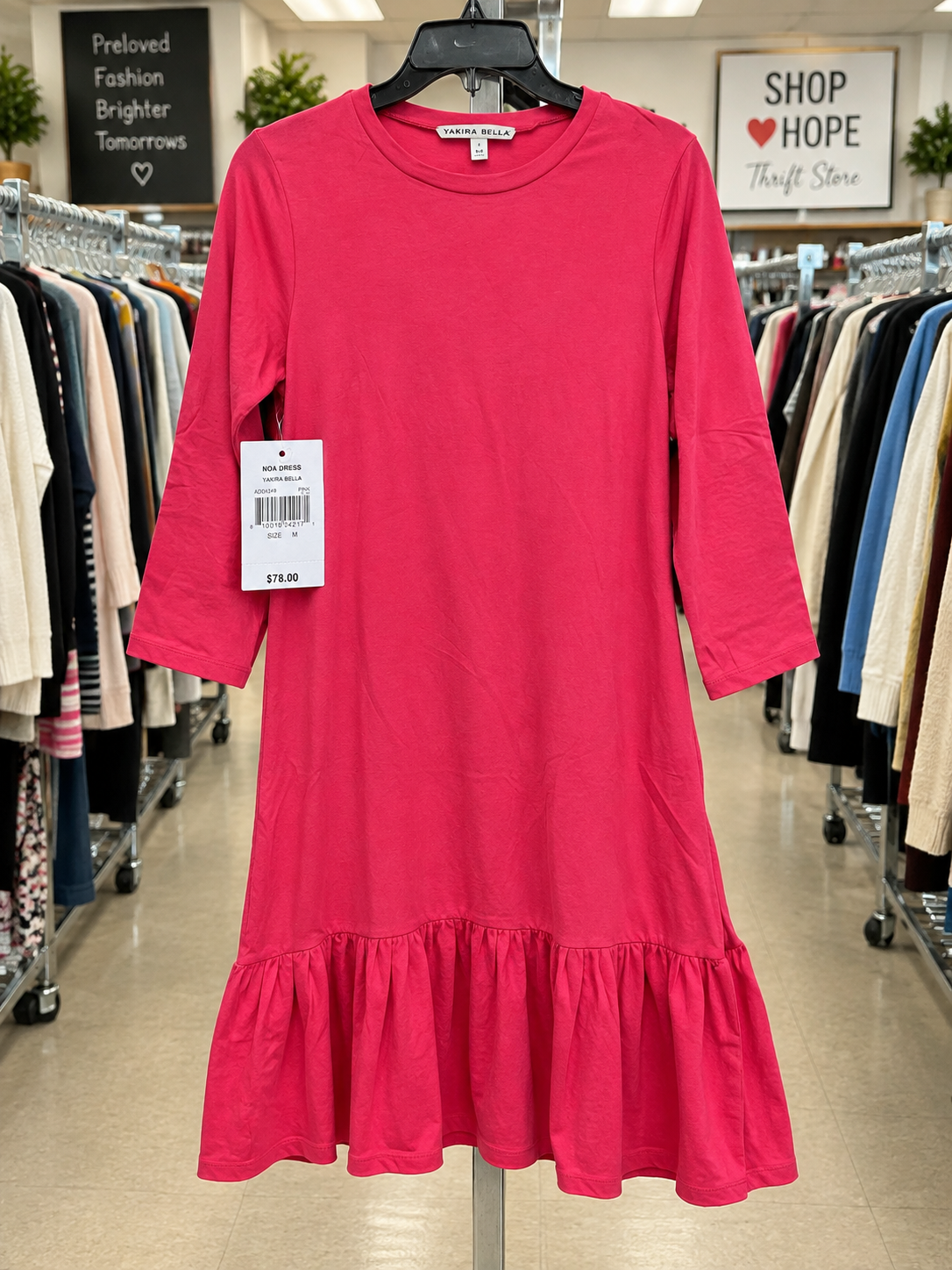 Yakira Bella Noa Dress – Pink – Size M