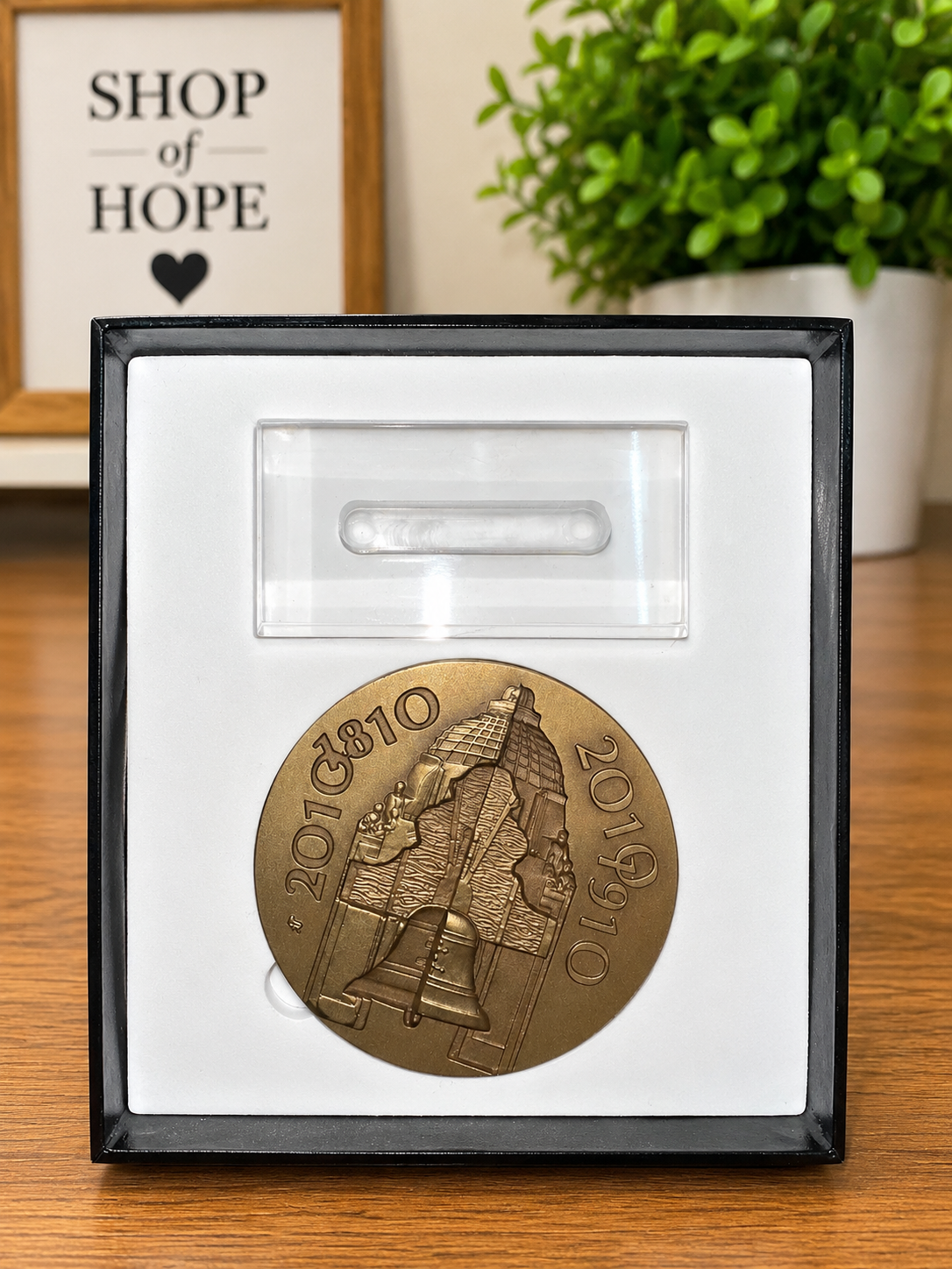 Commemorative Bronze Medal in Presentation Box