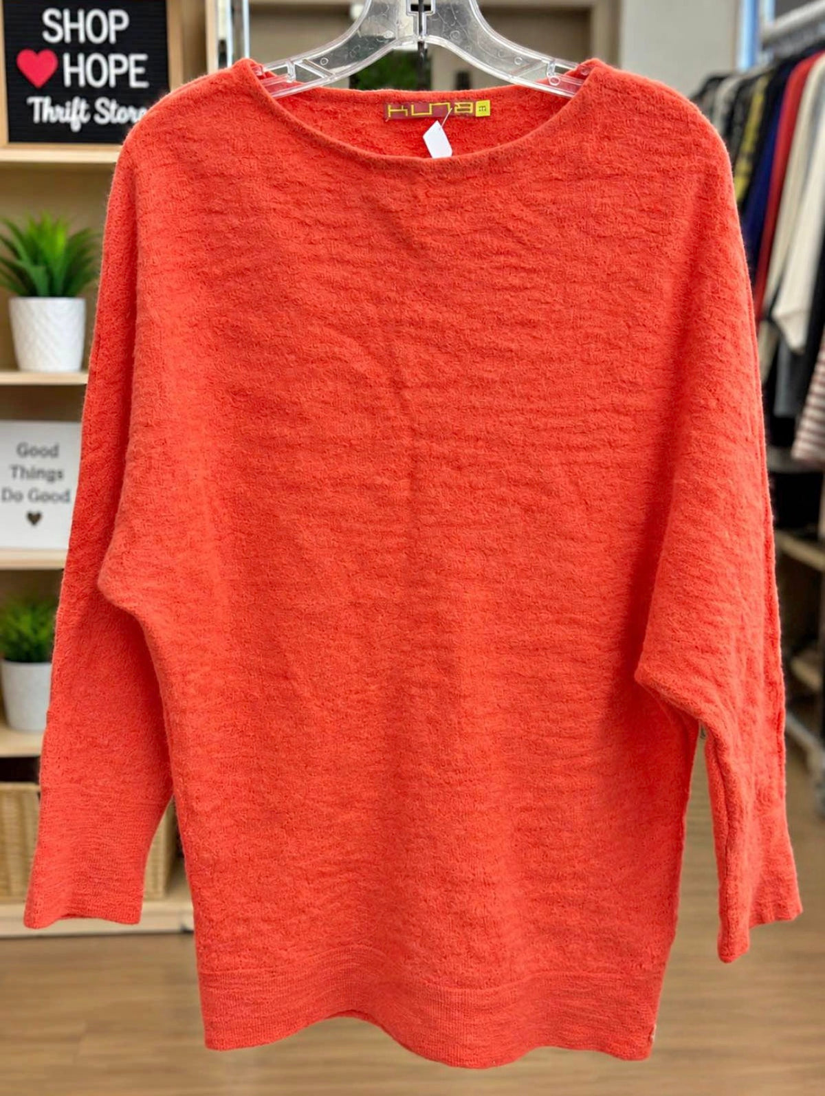 Huna 100% Baby Alpaca Oversized Sweater – Size M