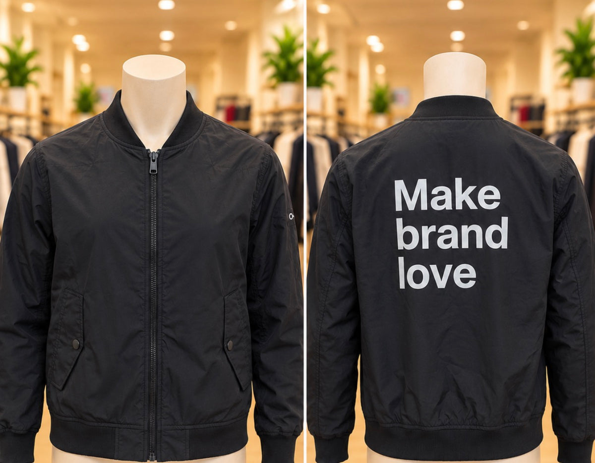 Everlane Black Bomber Jacket — Size M