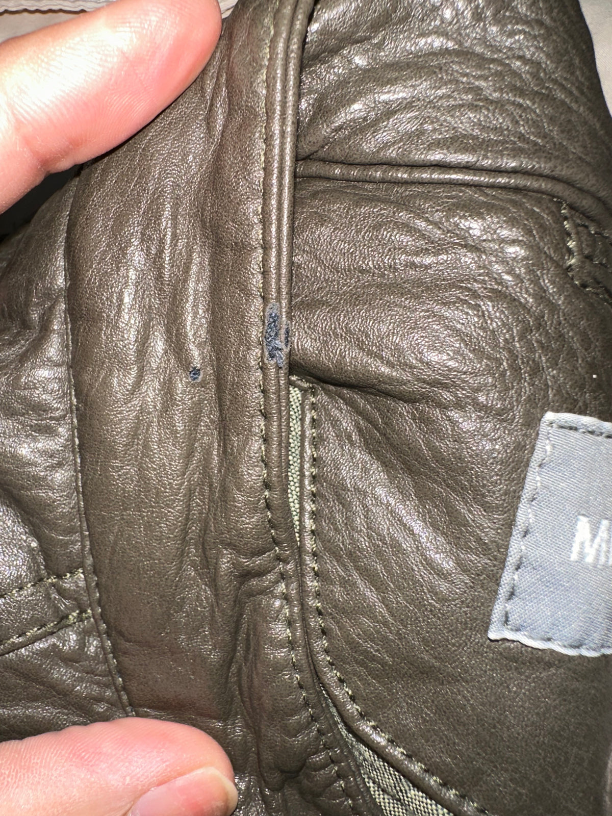 Michael Kors Leather Jacket – Size XXL