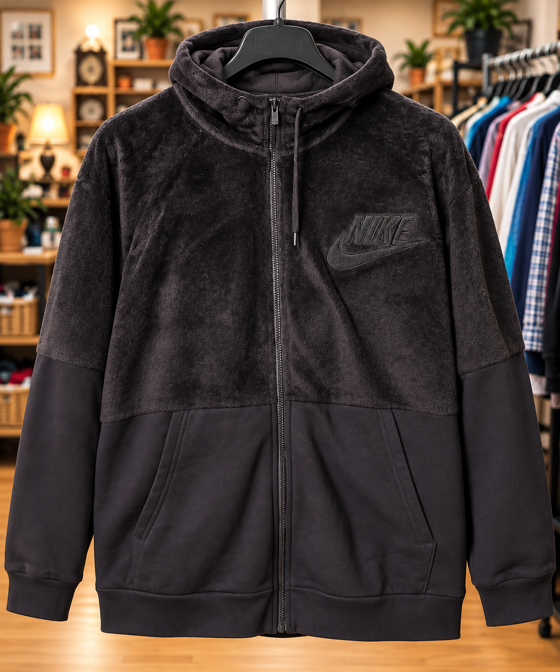Nike Full-Zip Hoodie – Size 2XL