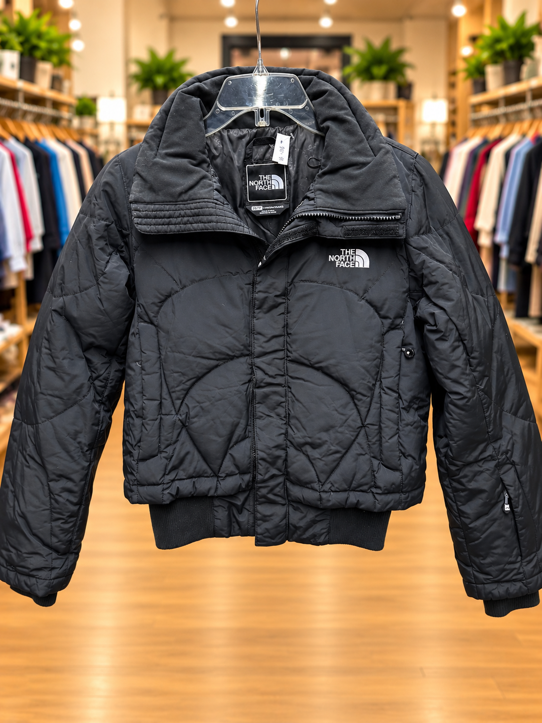 The North Face Women's Black Quilted Puffer Jacket – Size XS