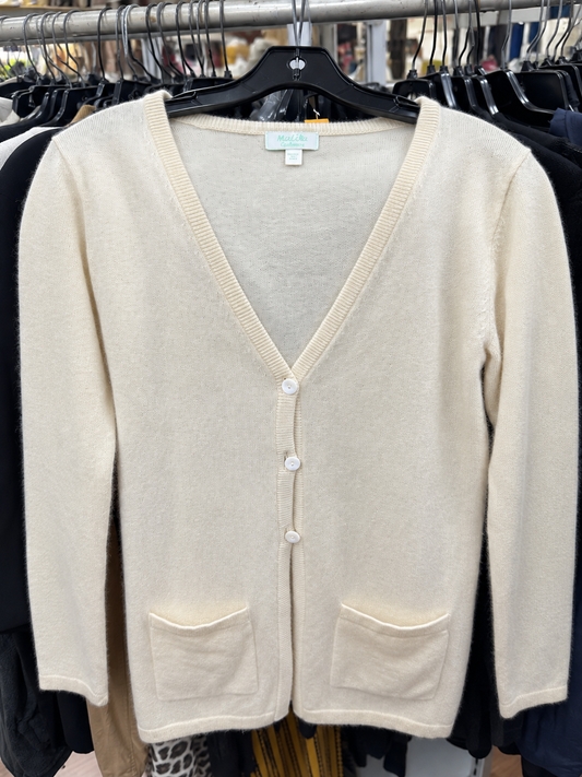 Malika Cashmere Cardigan – Made in Italy