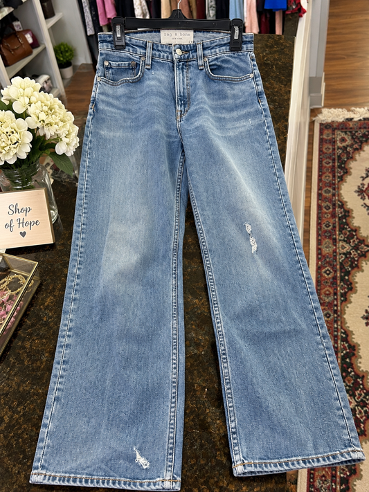 Rag & Bone New York Wide-Leg Jeans