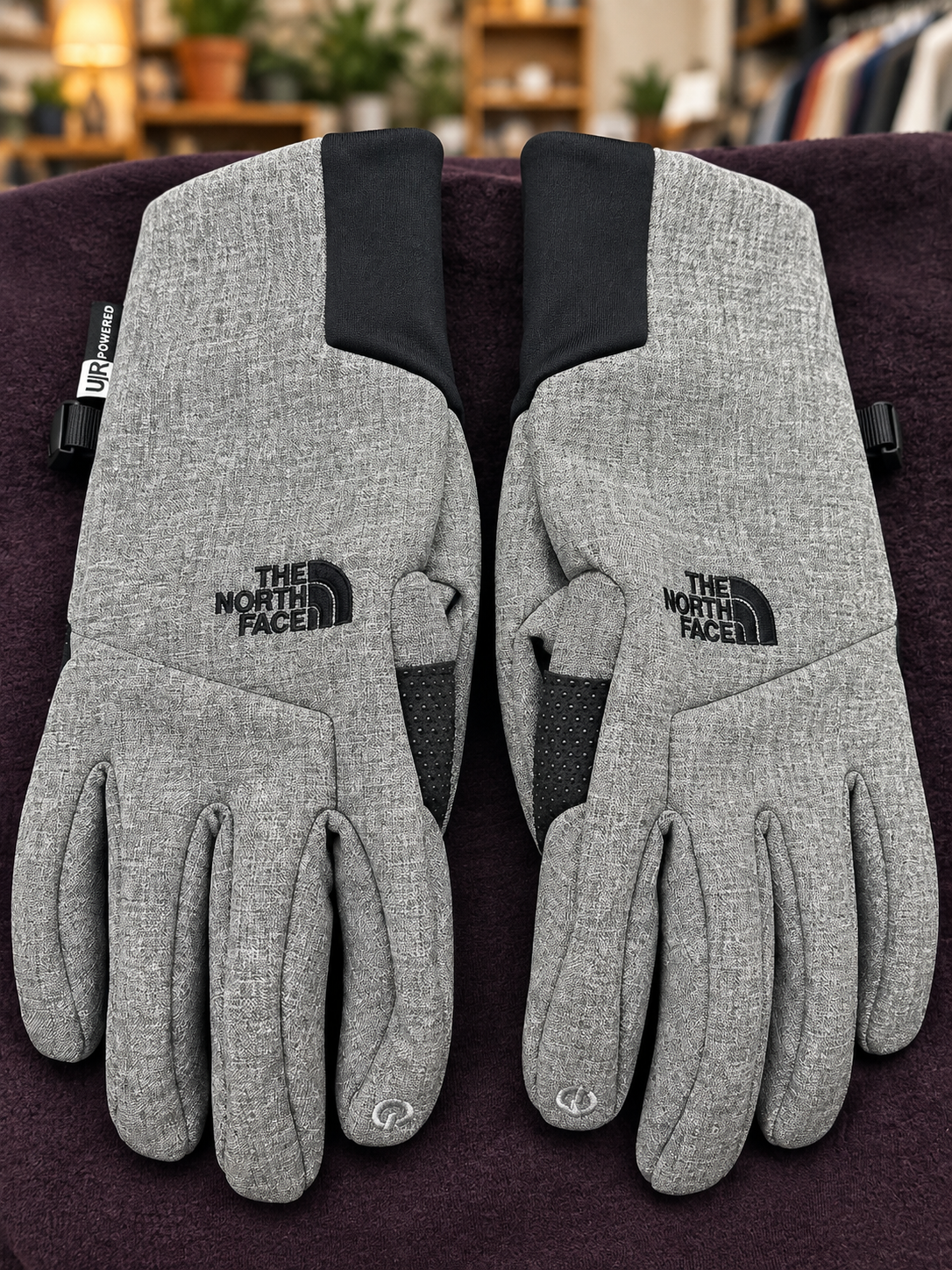 The North Face Gray Gloves