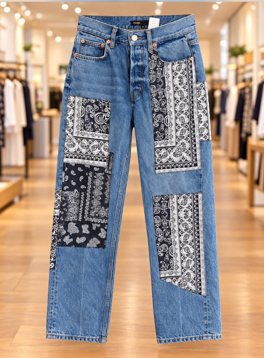 Maje paisley Jeans